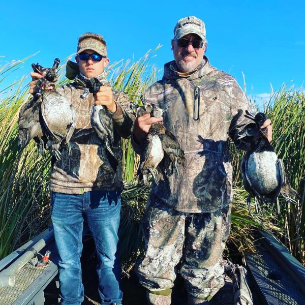 2 man limit this morning, 2 man limit this evening.   They ...